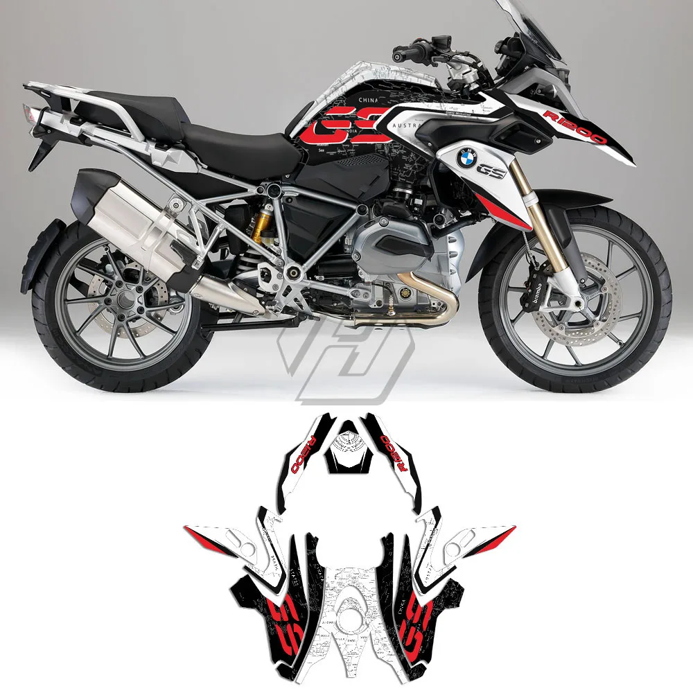  ׷ Į ŰƮ ̽, BMW R1200GS R1200 GS 2014-2018 - World Map