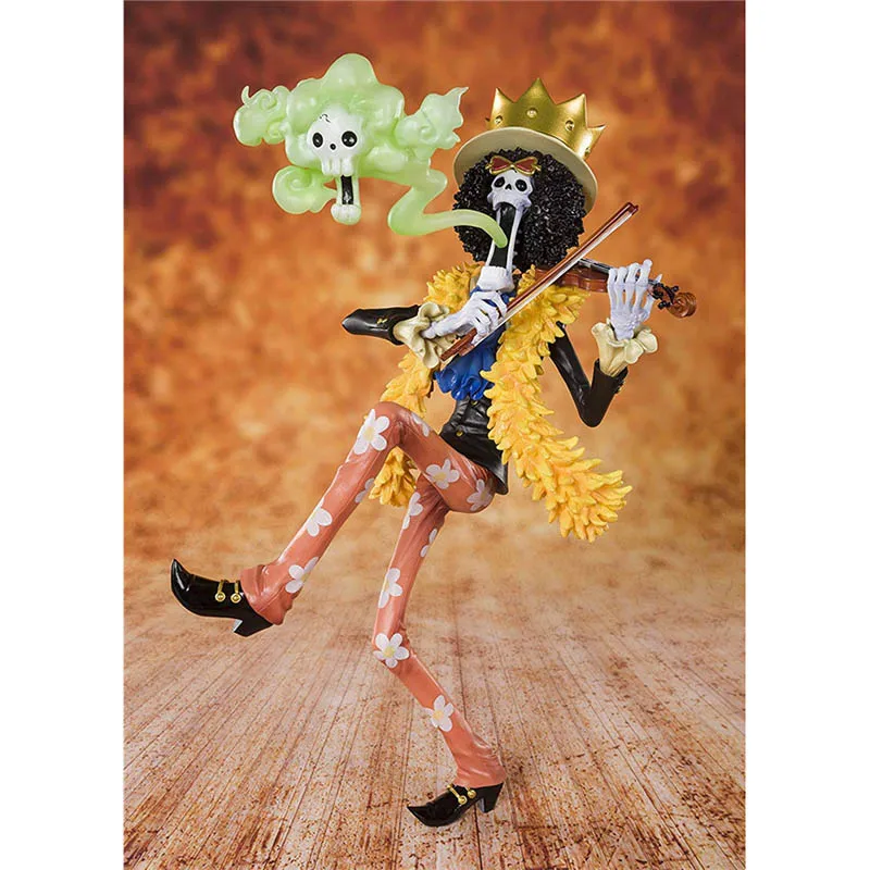 Одна деталь 20th anniversary Brook фигурка 1/8 масштаб окрашенная фигура Zero Аниме Ver. Брук ПВХ фигурка игрушки Brinquedos аниме