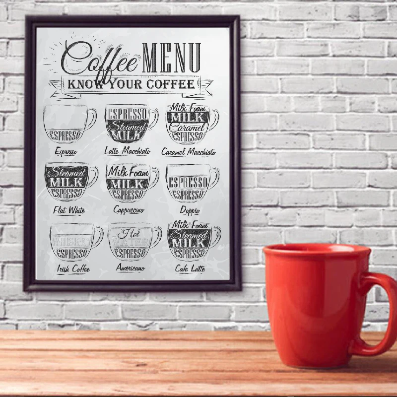 Coffee-Menu-Prints-Vintage-Style-Chalkboard-Poster-Cafe-Wall-Art-Decor-Canvas-Painting-Retro-Wall-Picture
