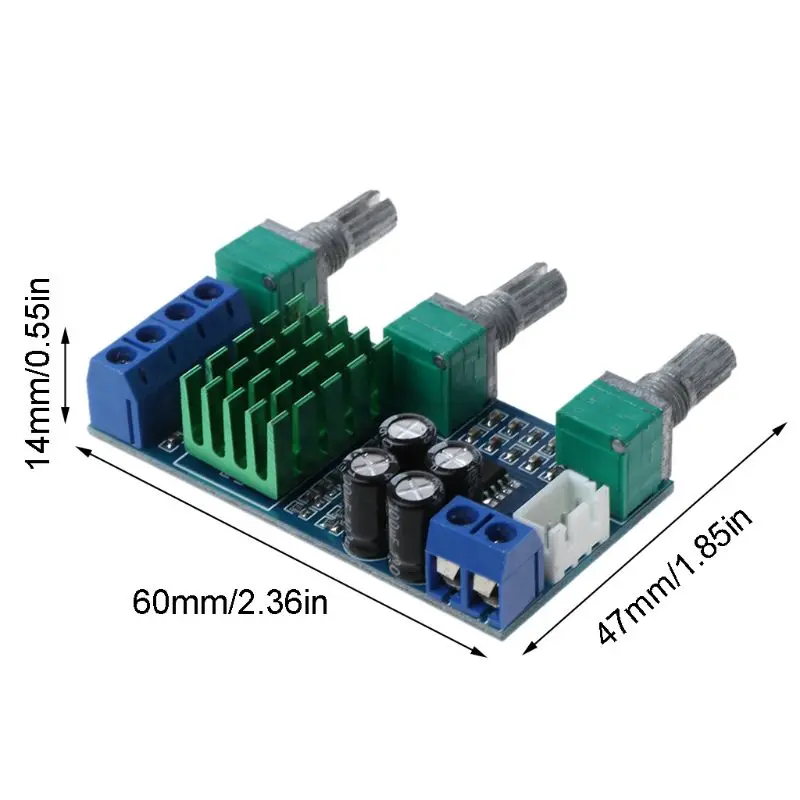 XH-M567 80 Вт+ 80 Вт двухканальный стерео цифровой аудио TPA3116D2 Плата усилителя