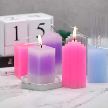 

Incense candle self-made smoke-free iced bean wax Plaster Mould For home Decoration Silicone Candle Molds Bee wax candle mold