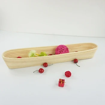 

Bread Baskets Natural Rattan Fermentation Wicker Basket Country Baguette French Bread Mass Proofing Basket Dough Banneton Basket