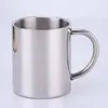 Double wall stainless steel coffee cup 300ml portable Thermo travel mug coffee jug double milk tea cups Office water cups ► Photo 3/6