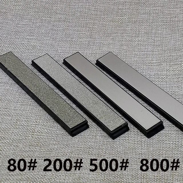 4pcs Knife sharpener Diamond bars whetstone grinding stone Edge pro Ruixin pro rx008 sharpening system 80-3000 Dimond stone 5.9