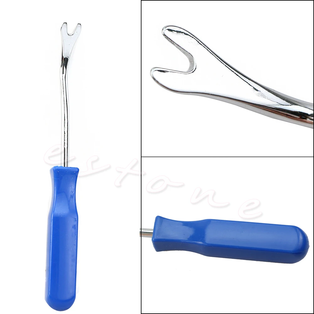 

Car Door Panel Remover Body Retainer Clip Auto Trim Upholstery Pry Tool H4GC