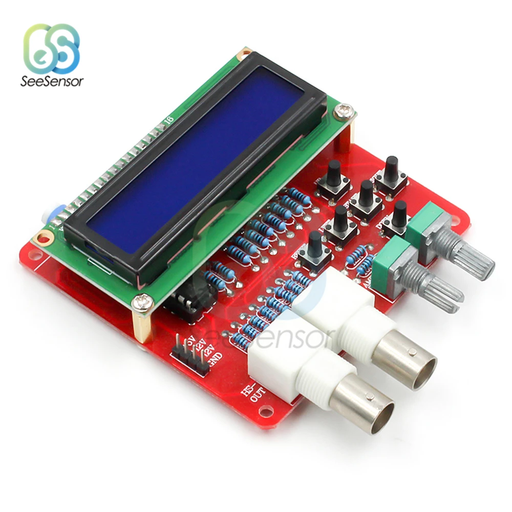AVR DDS Function Signal Generator DIY Kit Frequency Generator Module Square Sawtooth Triangle Wave