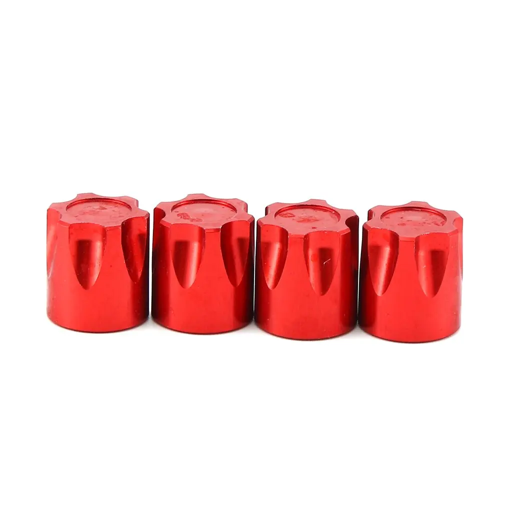 

4PCS Aluminium RC Car Wheel Rim Center Cap M4 Nut for 1/10 RC Crawler Traxxas TRX4 Axial SCX10 D90 Tamiya HSP HPI