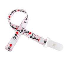 Chain Pacifier-Clip Nipple-Holder Chupetas Adjust Feeding Baby Infant Ribbon for Leash-Strap