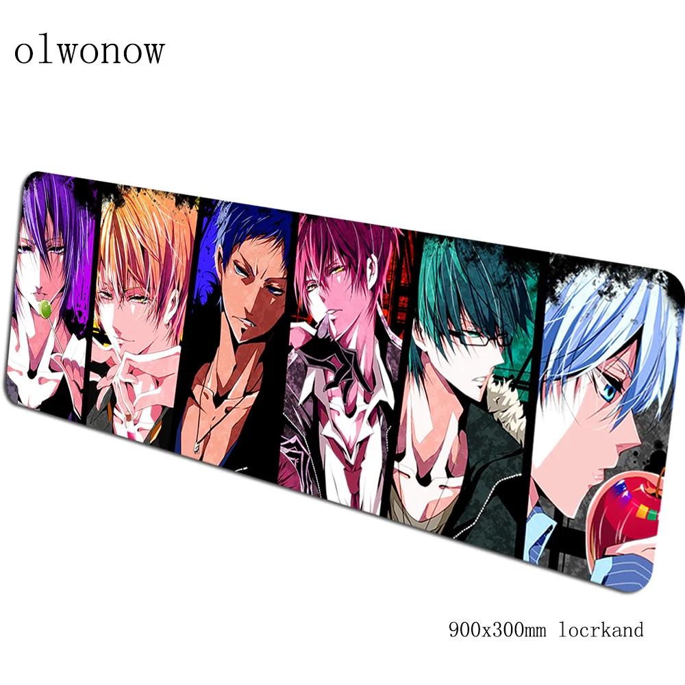 Kuroko no Basuke Высокое качество коврик для мыши 90x30 площадку для мышь Notbook коврик для компьютерной игровая клавиатура со встроенной мышью коврики для мыши