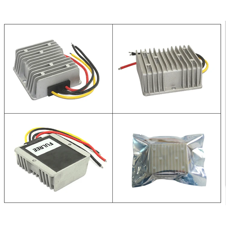 Преобразователь постоянного тока 36 в 48 в 60 в 72 в(30-90 в) до 12 В 5A 10A 15A 20A понижающий автомобильный модуль видеонаблюдения