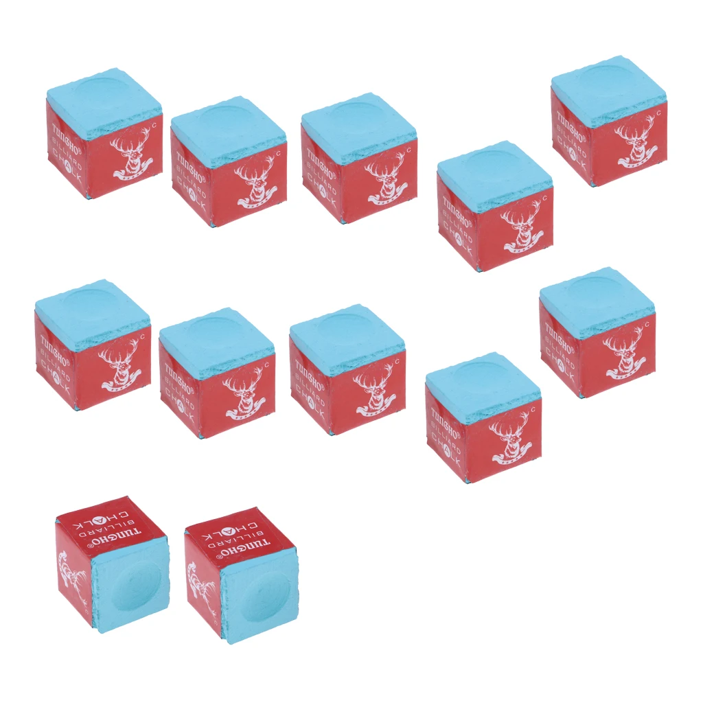 TP Pro Billardkreide Blau - Für S/M/H Lederspitzen | Perfekte Queue-Kontrolle