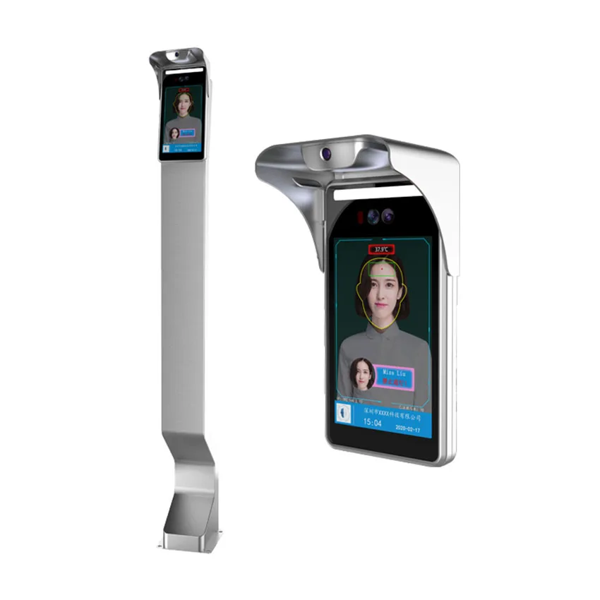 High quality Smart Ai Face Recognition Camera 8 Inch Visitor Management
