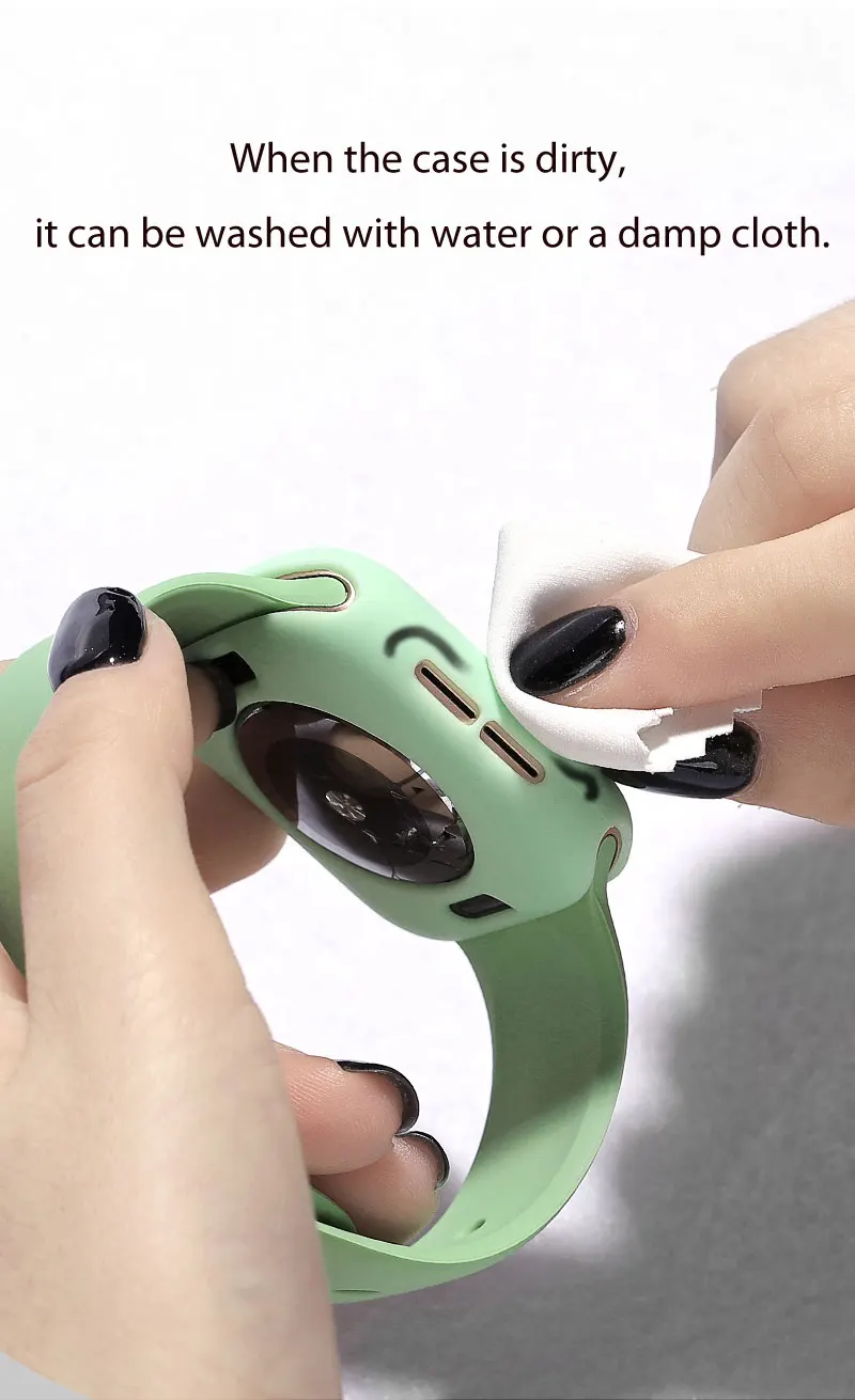 Силиконовый чехол для apple watch series 5, 4, 3, 2, 1, цветной защитный чехол для iWatch 38 мм, 42 мм, 40 мм, 44 мм, ультратонкий ремешок