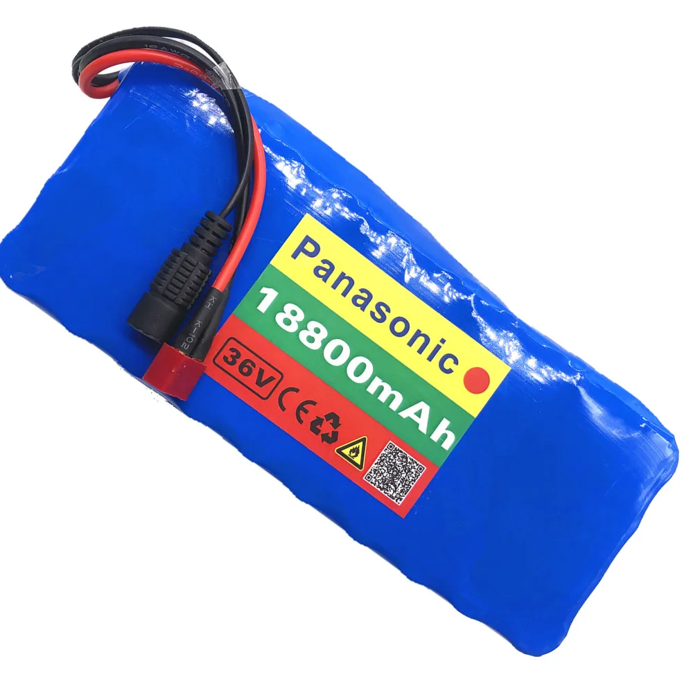 18650 аккумулятор Panasonic 36V Xt60 10S4P 42 18.8ah аккумулятор 500W Высоковольтная батарея MAH 18000V BMS Электрический велосипед Ebike