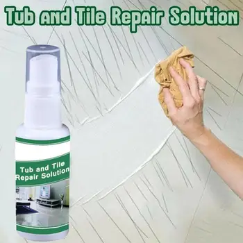 

30g Tile Refinishing Spray Bathtub Tile Tub Repair Renew Sink Ceramic Porcelain Floor Tiles Protective Spray