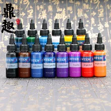 Domestic Silver Dand Transparent New Label Set 14 Color Set 35ml / Bottle Tattoo Catering Tattoo Color