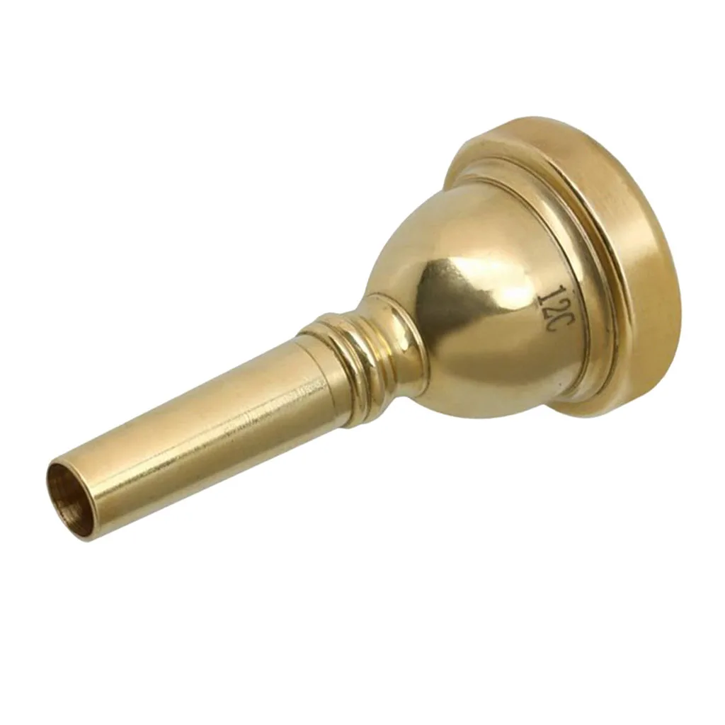High-grade 12C Trombone Mouthpiece Gold-plated for Trombone Accessories