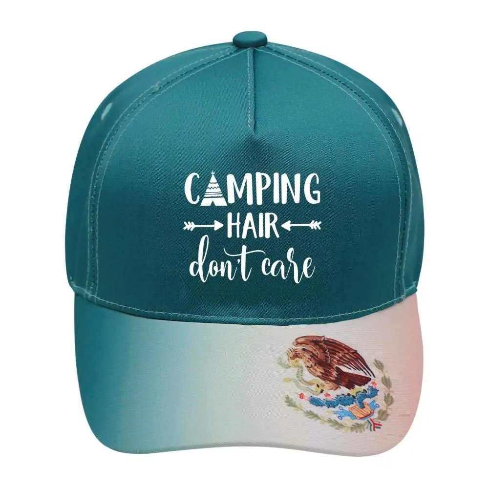 Унисекс кемпинг Hair Don t Care бейсболки хлопчатобумажная ткань регулируемые мексиканские элементы наружные шапки Зеленый