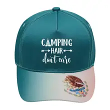 Унисекс кемпинг Hair Don t Care бейсболки хлопчатобумажная ткань регулируемые мексиканские элементы наружные шапки Зеленый