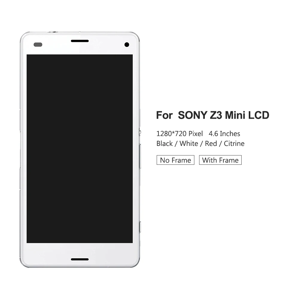 4," для sony Xperia Z3 Compact lcd D5803 D5833 сенсорный экран дигитайзер сборка для sony Z3 mini lcd Бесплатные инструменты