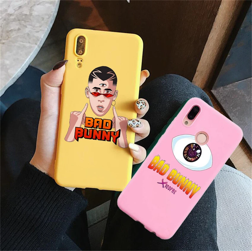 Daddy Yankee & Wisin y Yandel Candy Color Case for Huawei P10 P20 P30 MATE 10 20 honor 8 9 Smart Soft Silicone | Мобильные