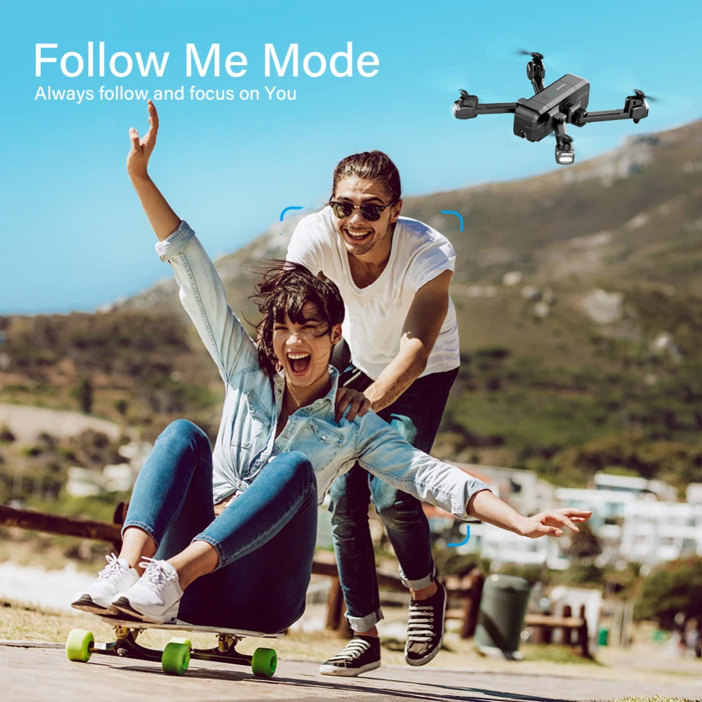 US $240.00 Snaptain Sp510 Quadcopter Foldable Gps Fpv Drone With 27k Camera Hd Live Video Rc Gps Auto Return Drones For Beginners Adults