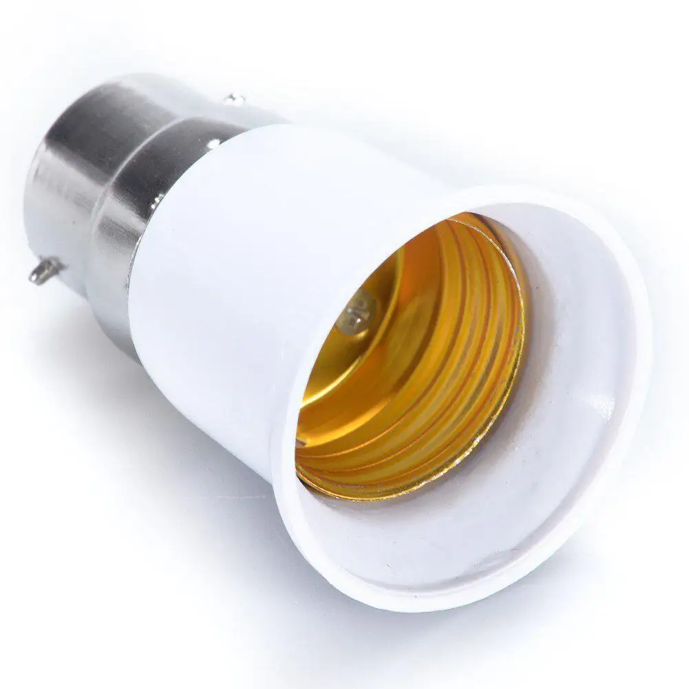 Socket Converter B22 to E27 Light Lamp Bulb