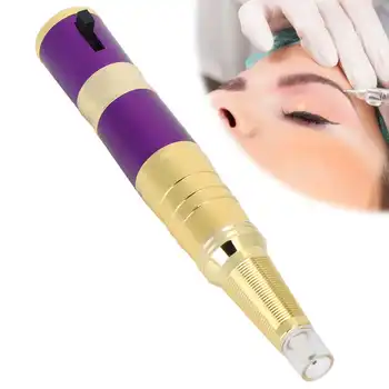 

35000RPM Rotary Tattoo Machine Adjustable Microblading Tattoo Pen For Eyebrow Eyeliner Lip EU US Plug 100-240V