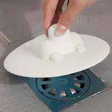 16 см раковина герметичная заглушка милый поросенок-образный пол силиконовый стопор для ванной комнаты пол кухня