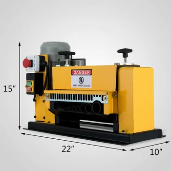 

220V Portable Powered Electric Wire Stripping Machine Scrap Cable Stripper