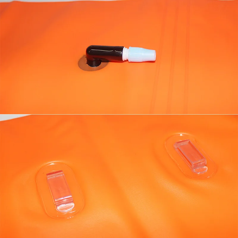 Оранжевый плавательный мешок океан пакет водонепроницаемый на открытом воздухе хранения ПВХ сухой мешок Дайвинг
