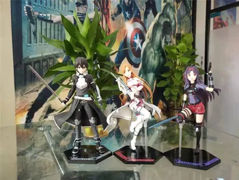 

Sword Art Online Game Japan Anime Figure SAO Action Figures Model Toys Collections Gifts Kirito Yuuki Asuna PVC 22cm