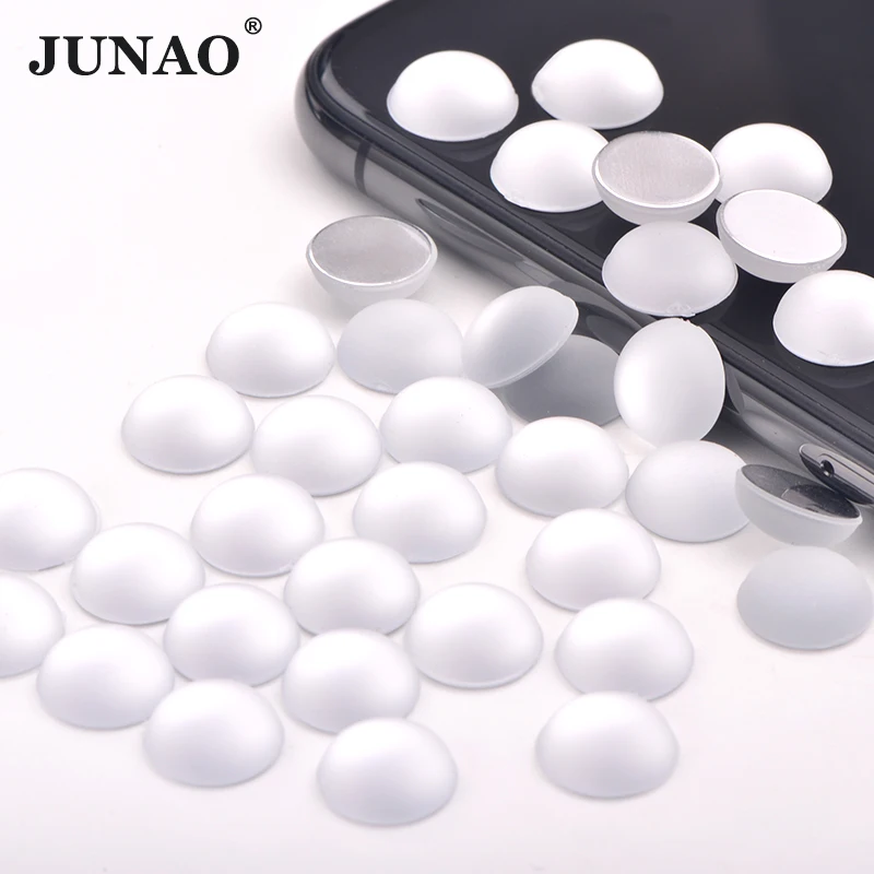 JUNAO 10 мм красные кристаллы стразы аппликация Flatback украшение Стразы Круглый кошачий глаз акриловые камни для DIY наклейки с кристаллами