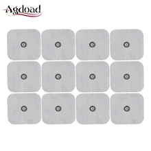 10/20/25/50 упаковок ТЭНов контактной тормозные колодки для 12/15 режимов EMS миостимулятор цифровой терапевтический массажер для физиотерапии десятки электродов