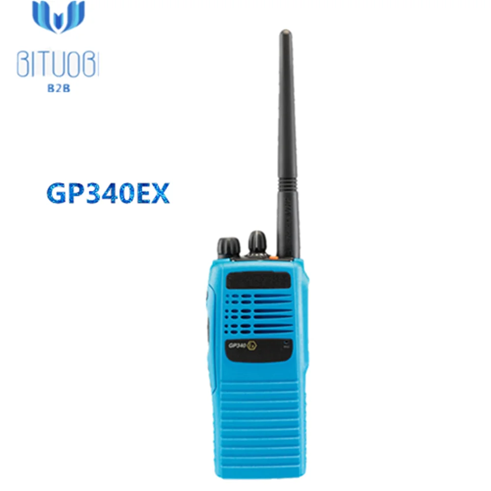 GP340EX взрывозащищенный Уровень водорода Tetra Радио УКВ УВЧ 403-470MHz Walkie Talkie