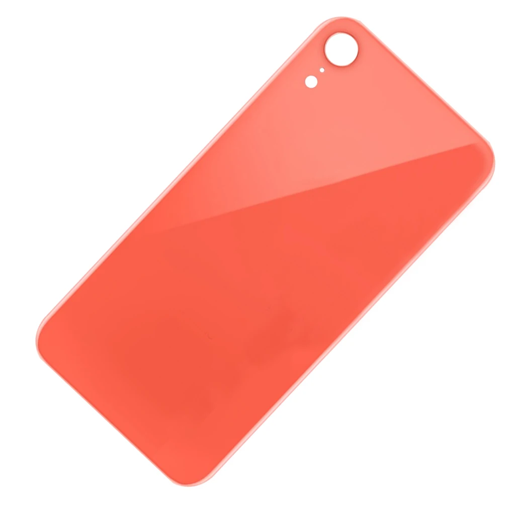 orange 147x71x1mm Задняя крышка батареи, задняя панель стеклянная крышка батареи задняя крышка чехол запасные части для iPhone XR - Цвет: orange 147x71x1mm