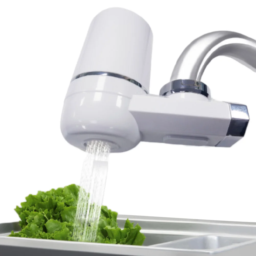 

Water Faucet Filtration System Mini Faucet Water Filter Tap Water Filter with Activated Carbon Fits Standard Faucets