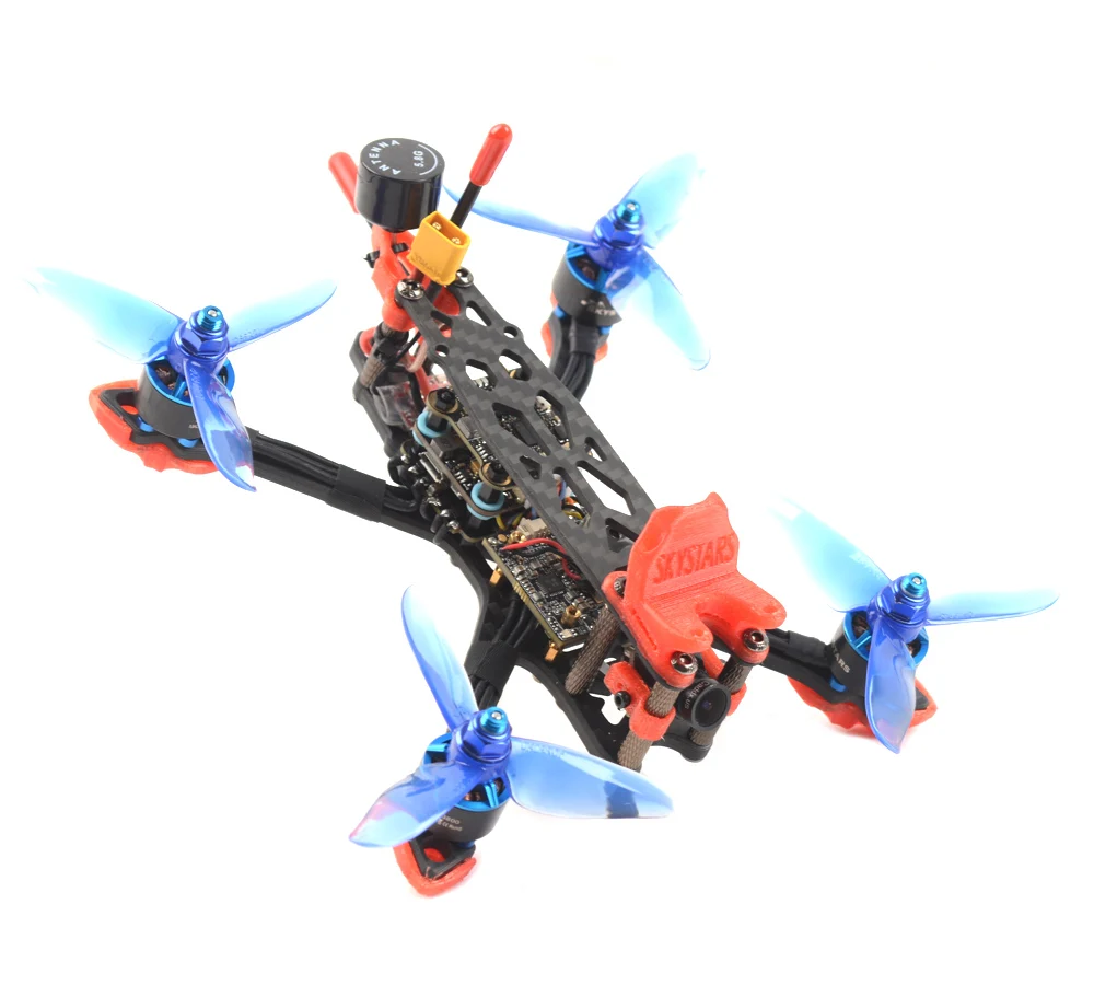 SKYSTATS StarLord X3-BNF 145mm F4 OSD 2-4S FPV гоночный Дрон PNP w/Caddx детская черепаха HD камера 35A BlheliS ESC бесщеточный мотор