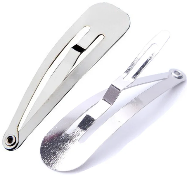 Retro Fashion Women Girls Metal Circle Square Hair Clips Natural Stone Hairpins Barrettes Wedding Hair Clip Accessories - Цвет: color-9