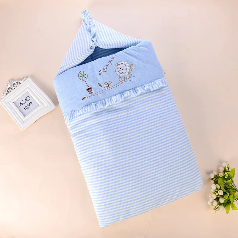 Newborn Winter Cotton Sleeping Bag Infant Thicken Swaddle Baby Spring Autumn Envelope Sleeping Bag Kids Boy Girl Blanket Quilt
