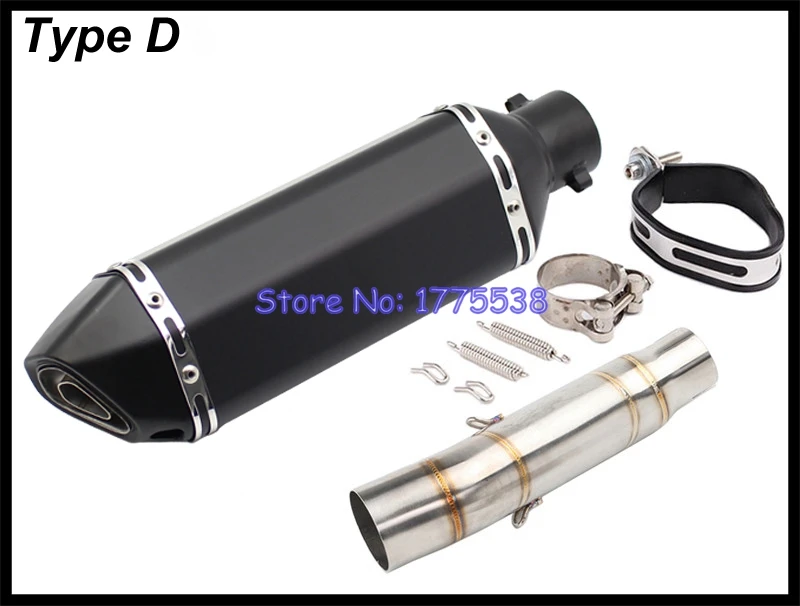 For Honda CBR300R 2014-2022 CB300F 2015-2021 Motorcycle Exhaust Muffler Middle Link Pipe Muffler Escape Silencer Connect Pipe - Image 4