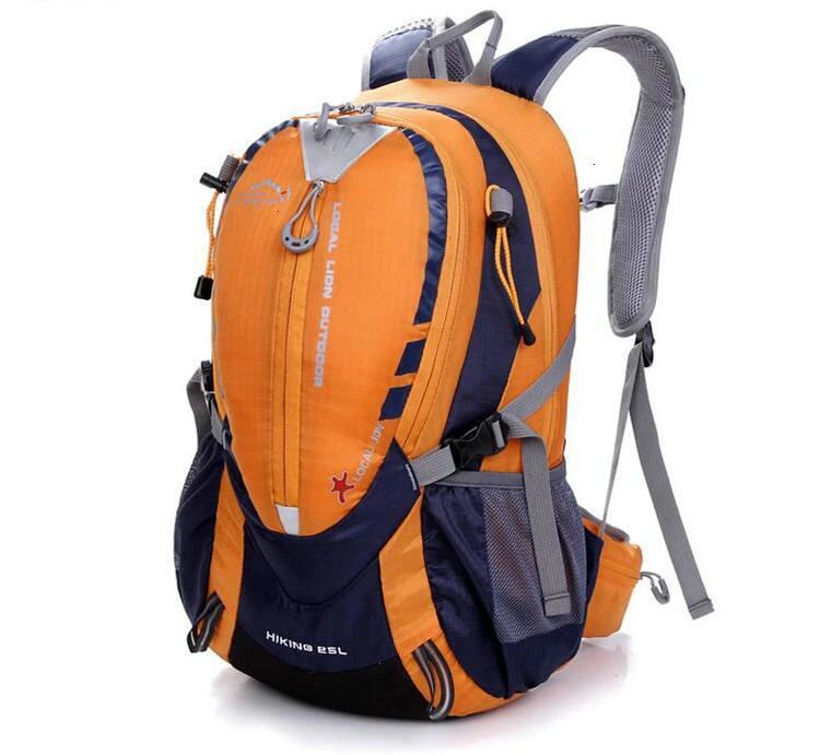 25L водонепроницаемый рюкзак для горного велосипеда, велосипедный рюкзак с мягкой спинкой, нейлоновый рюкзак для походов, кемпинга, езды, путешествий, ранец, спортивная сумка