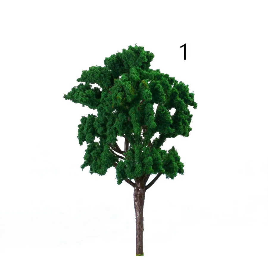 

200pcs/box 5cm scale architecture model tree for ho train layout modelbouw scene maker factory diy model