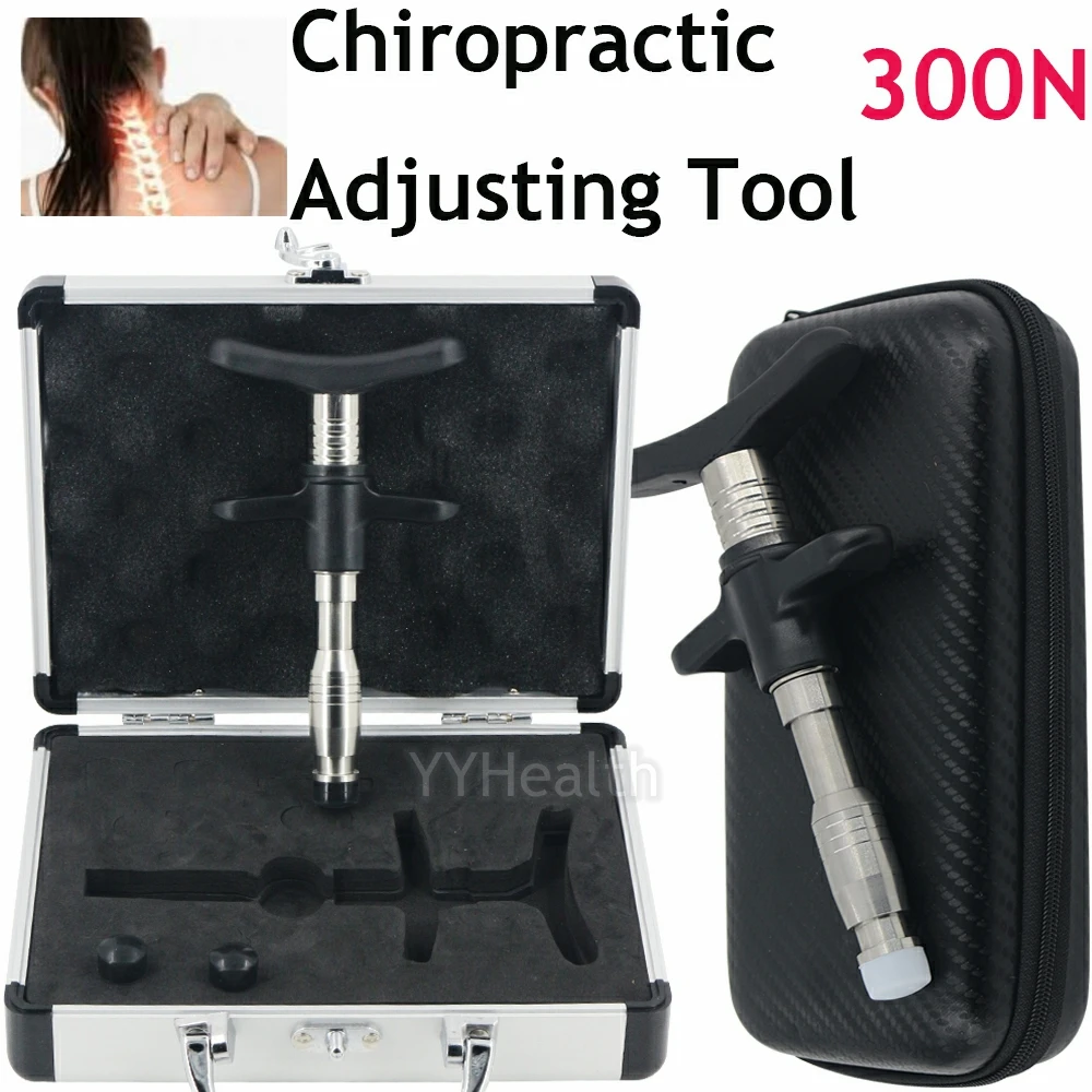 

2022 New Manual Gun Chiropractic Adjusting Tool Joint Pain Relief Therapy Single Head Portable Massage Spine Correct Massager