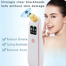Электрический для лица вакуумный отсос для угрей удаления пор машина с 4 зондами удаления омертвевшей кожи профессиональная красота уход за лицом инструмент