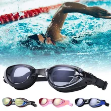 Professional Swimming Goggles Coated Anti-Fog Lens Elastic Headband Adjustable Nose Pad Swim Goggles for Adults Swimming Glasses