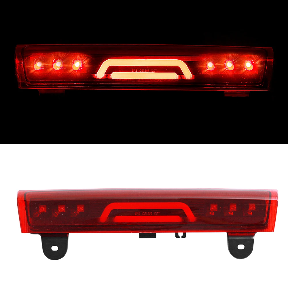 Красный 3D светодиодный 3-й корпус для 00-06 Chevy Tahoe/Suburban/Yukon задний тормозной светильник