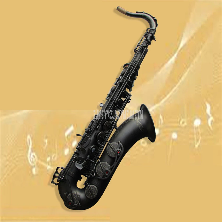 Falling Tune B тенор саксофон высокого качества латунь черный плоский
