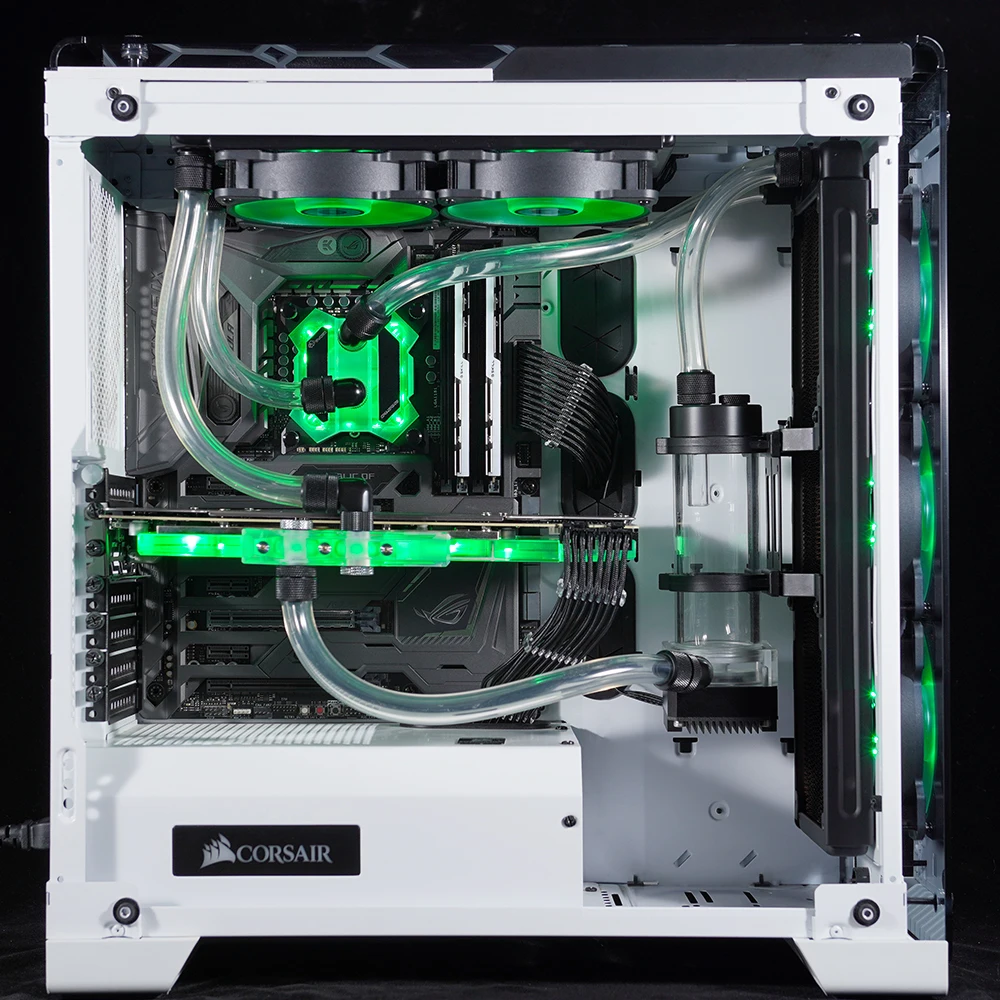 Cheaper Pc Gamer Liquid Watercooling Kit Hose,hard Tube Kit With Pump