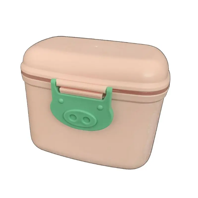 Детские Еда хранения молока с дозатором для молочной смеси в виде порошка, герметичный контейнер для коробок для закусок - Цвет: PK-M